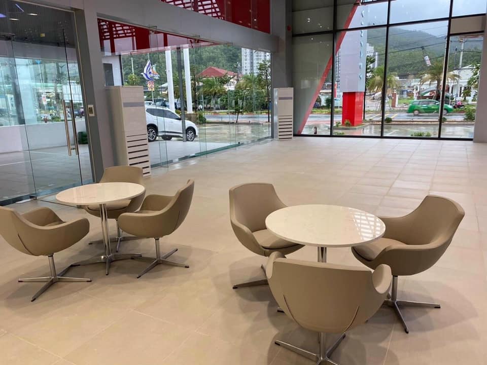 Khu vực tiếp khách tại vinfast bình định