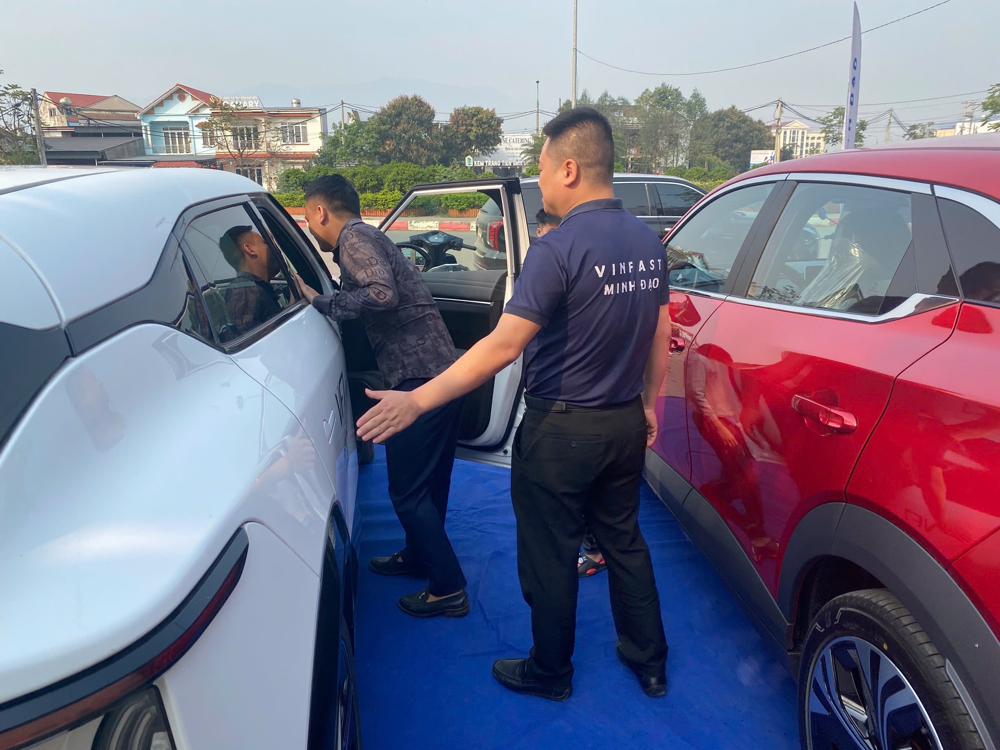 sự kiện lái thử tại VinFast Minh Đạo Thái Nguyên