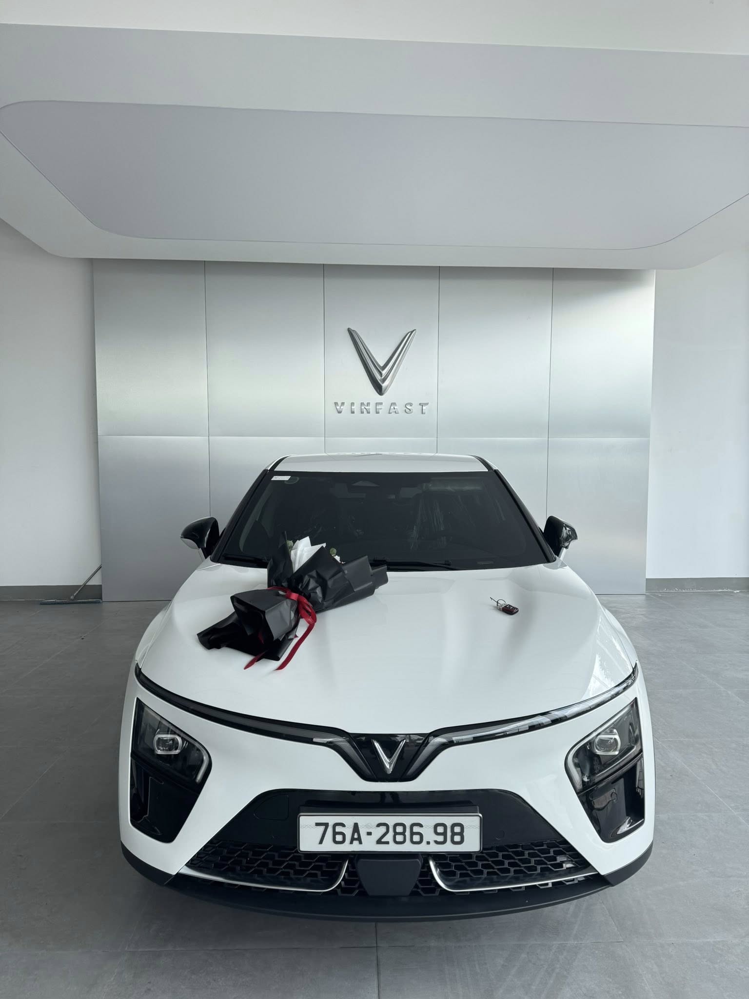xe vf 7 đã hoàn tất thủ tục chờ giao