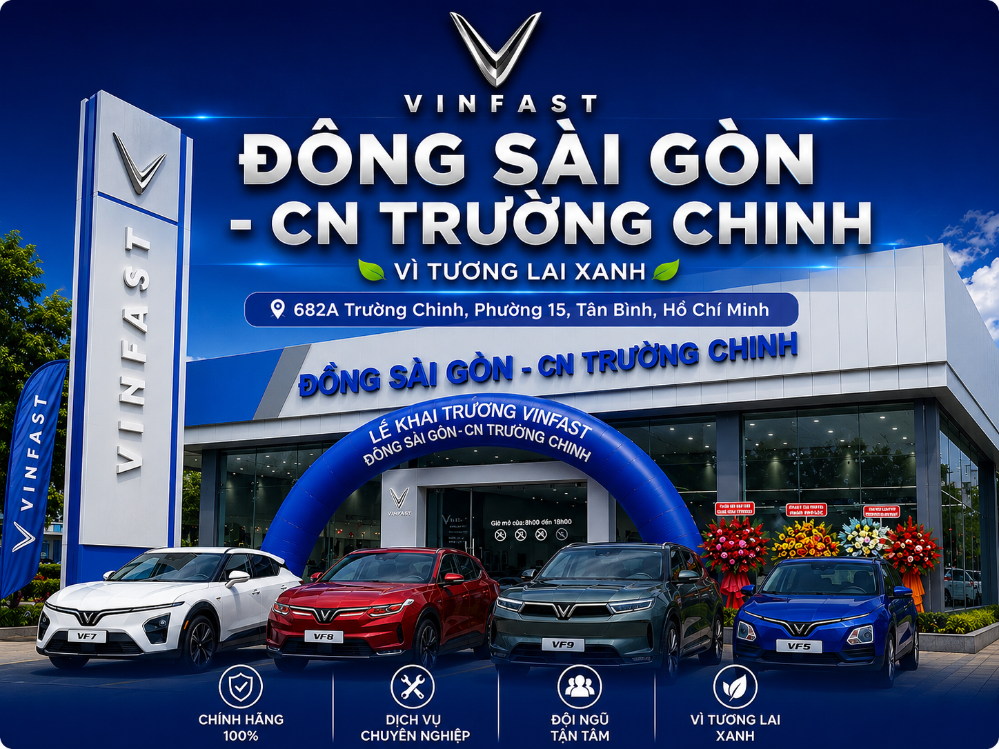 VinFast Đông Sài Gòn Trường Chinh - 1